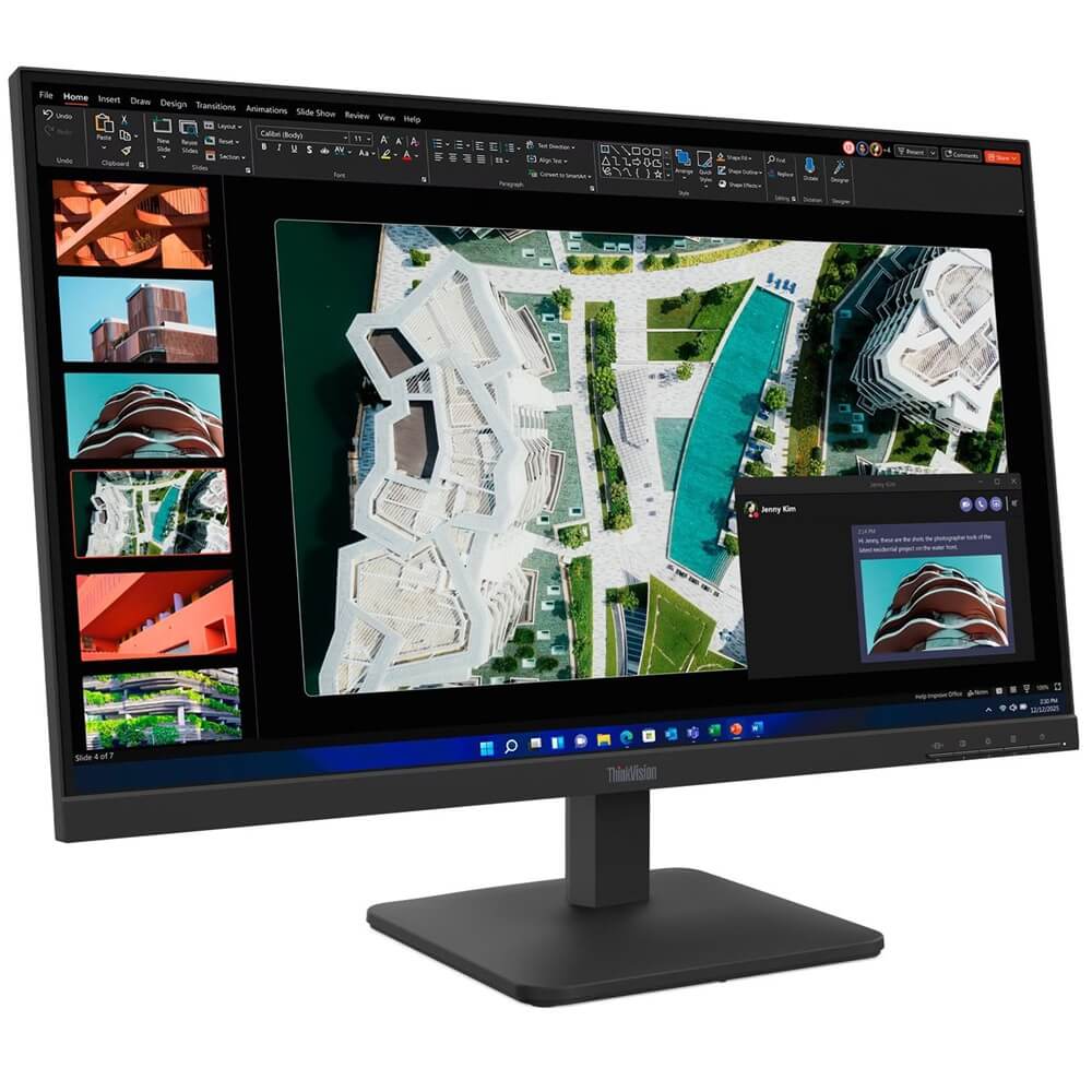 Lenovo ThinkVision S27-4e 27″ Full HD IPS Monitor (64BEKAT1SA) — front view