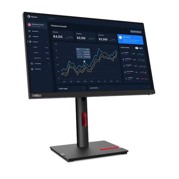 Lenovo ThinkVision T22i-30 21.5″ Full HD IPS Monitor (63B0MAT6SA) — front view