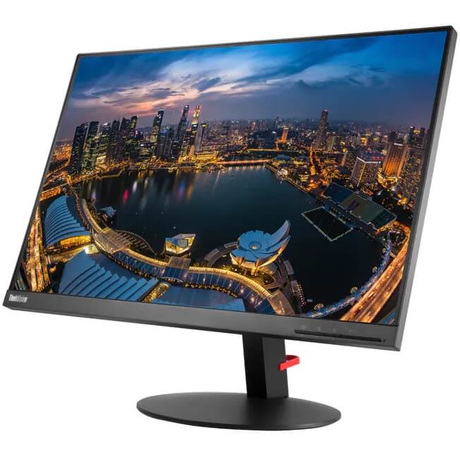 Lenovo ThinkVision T24d-10 24-inch Full HD IPS LED Monitor (61B4MAT1SA) — side view