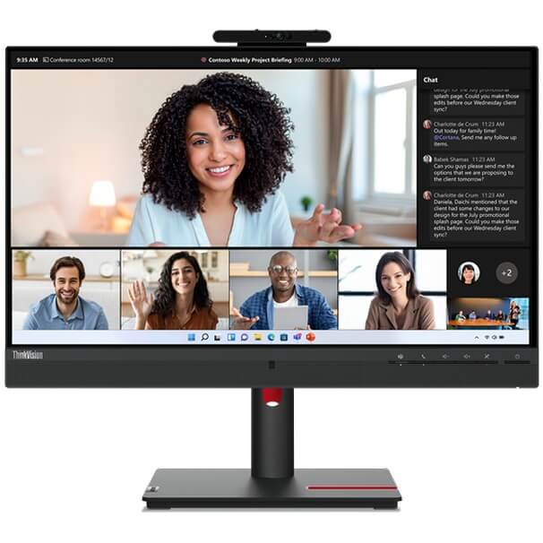 Lenovo ThinkVision T24mv-30 23.8″ Full HD IPS Monitor (63D7UAT3SA)