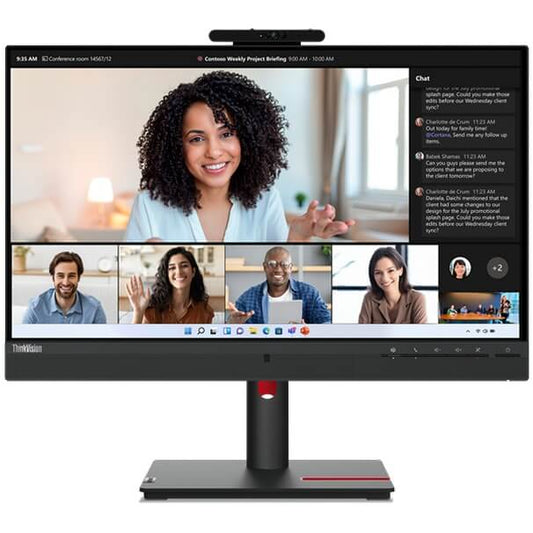 Lenovo ThinkVision T24mv-30 23.8″ Full HD IPS Monitor (63D7UAT3SA) image 1