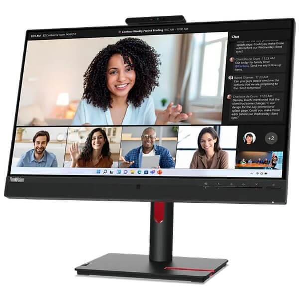 Lenovo ThinkVision T24mv-30 23.8″ Full HD IPS Monitor (63D7UAT3SA) — side view