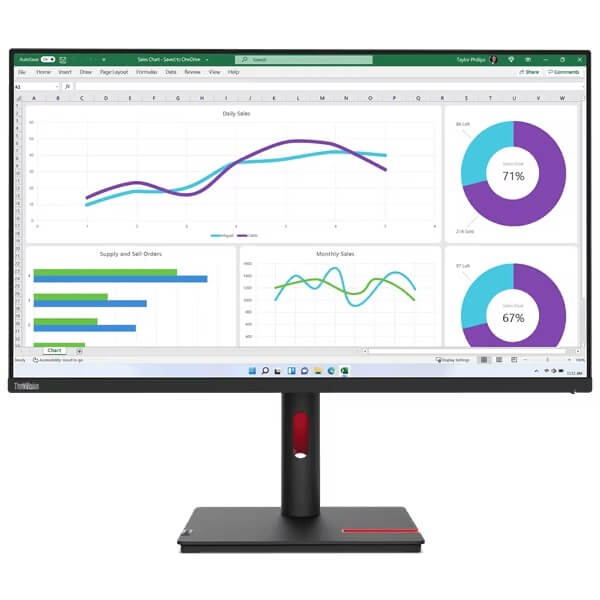 Lenovo ThinkVision T32h-30 31.5″ QHD IPS Monitor (63D3GAT1SA)