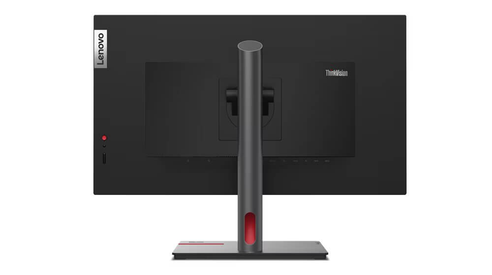 Lenovo ThinkVision P27q-30 27″ 2K QHD Monitor (63A2GAT1SA) — rear view