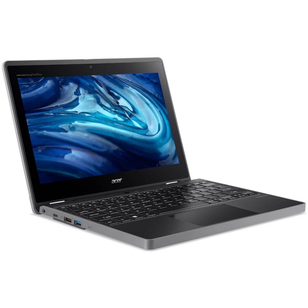 Acer TravelMate B3 Spin 11 TMB311RN-33-TCO Notebook PC – Intel N100 / 11.6” HD Touch / 8GB RAM / 128GB SSD / Win 11 Home (NX.