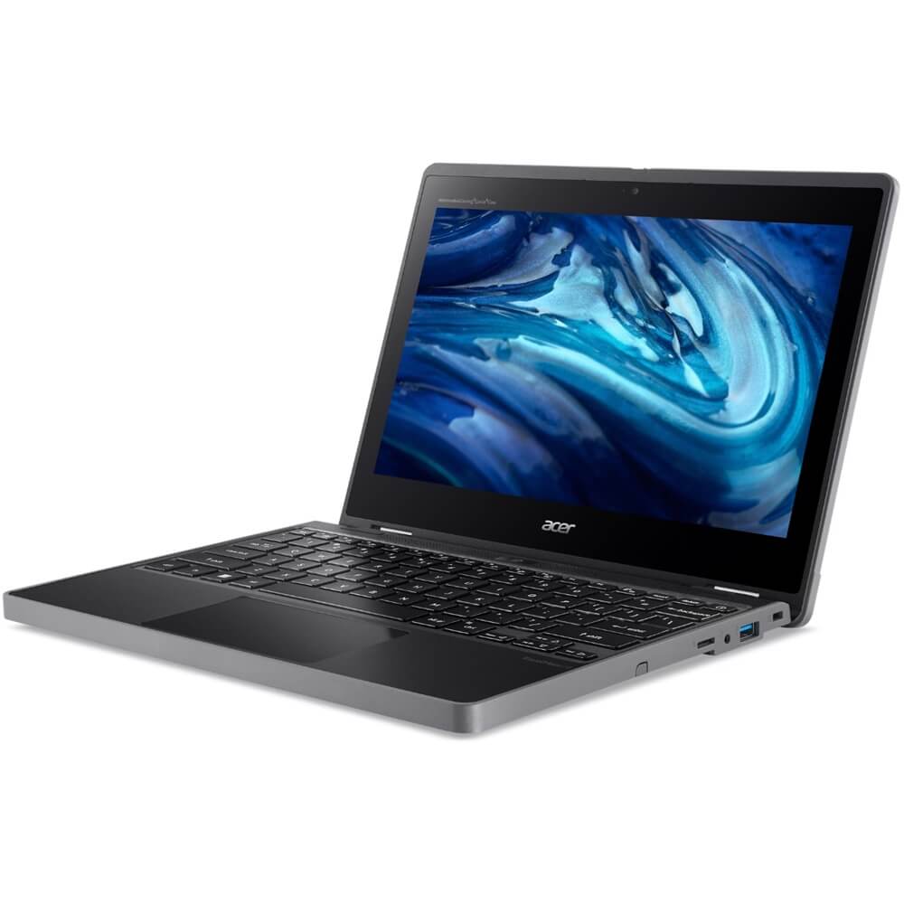 Acer TravelMate B3 Spin 11 TMB311RN-33-TCO Notebook PC – Intel N100 / 11.6” HD Touch / 8GB RAM / 128GB SSD / Win 11 Home (NX.