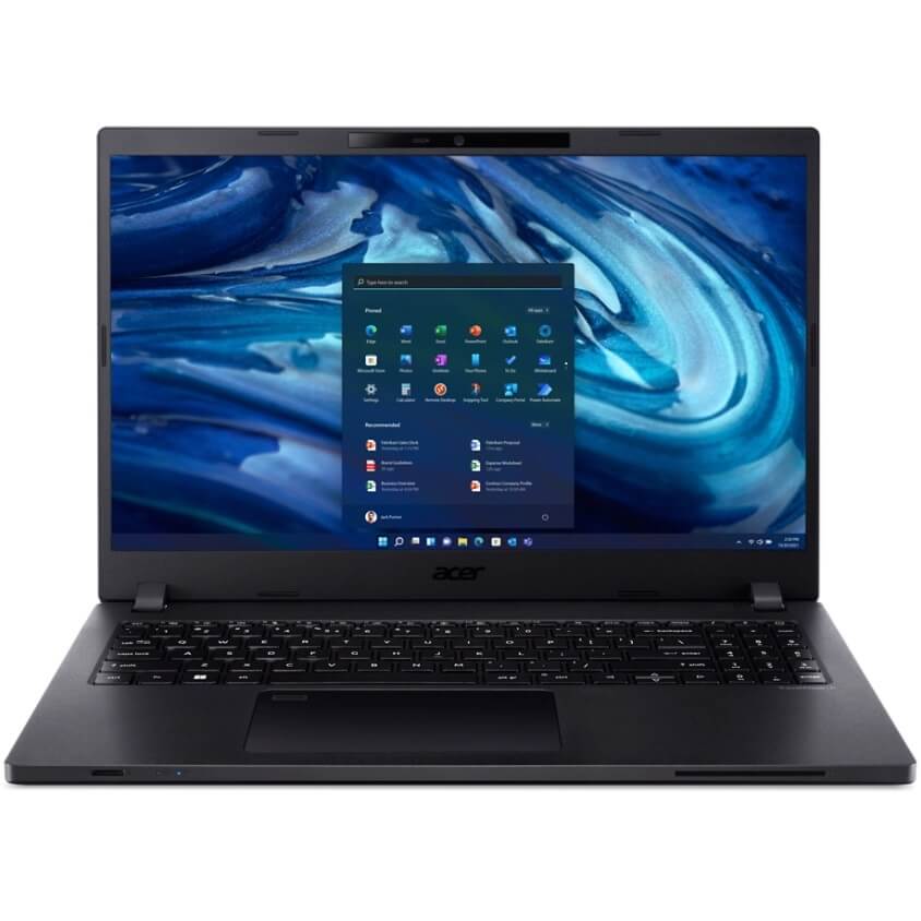 Acer TravelMate P2 TMP215-53 Notebook PC – Core i7-1165G7 / 15.6″ FHD / 8GB RAM / 1TB SSD / Win 10 Pro / Shale Black (NX.VPWEA.00Q) image 1