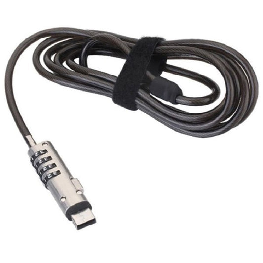 Tuff-Luv MF3480 USB-A Slot Combination Laptop Lock (MF3480) image 1