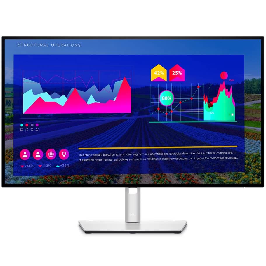 Dell UltraSharp U2722D 27″ QHD InfinityEdge IPS LED Monitor (210-AYUK)