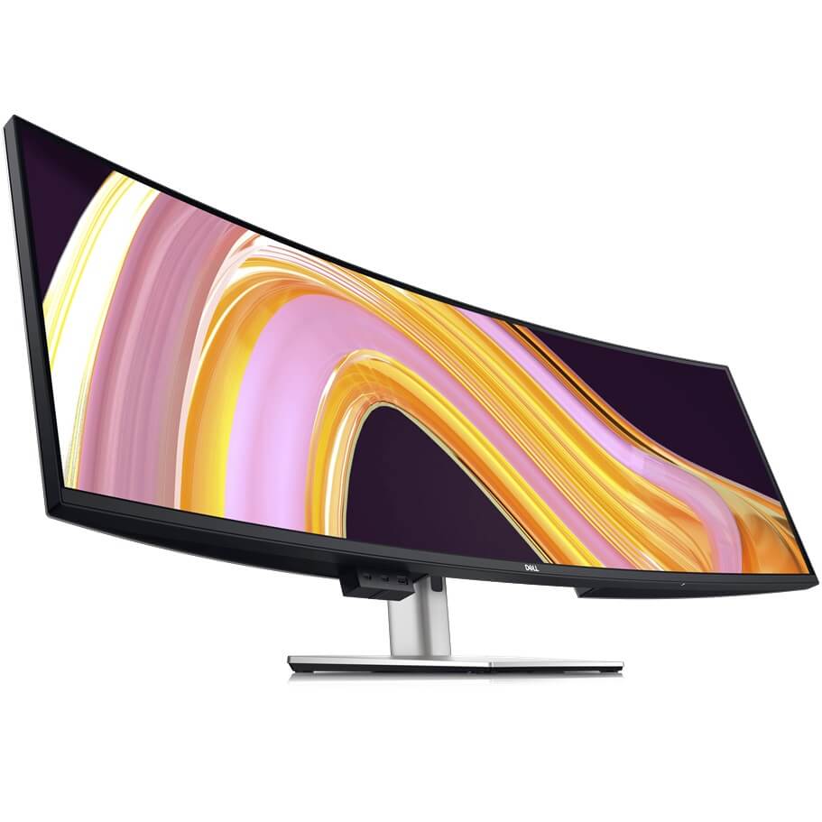 Dell UltraSharp U4924DW 49-inch DQHD Curved USB-C Hub Monitor (210-BGTX) — front view