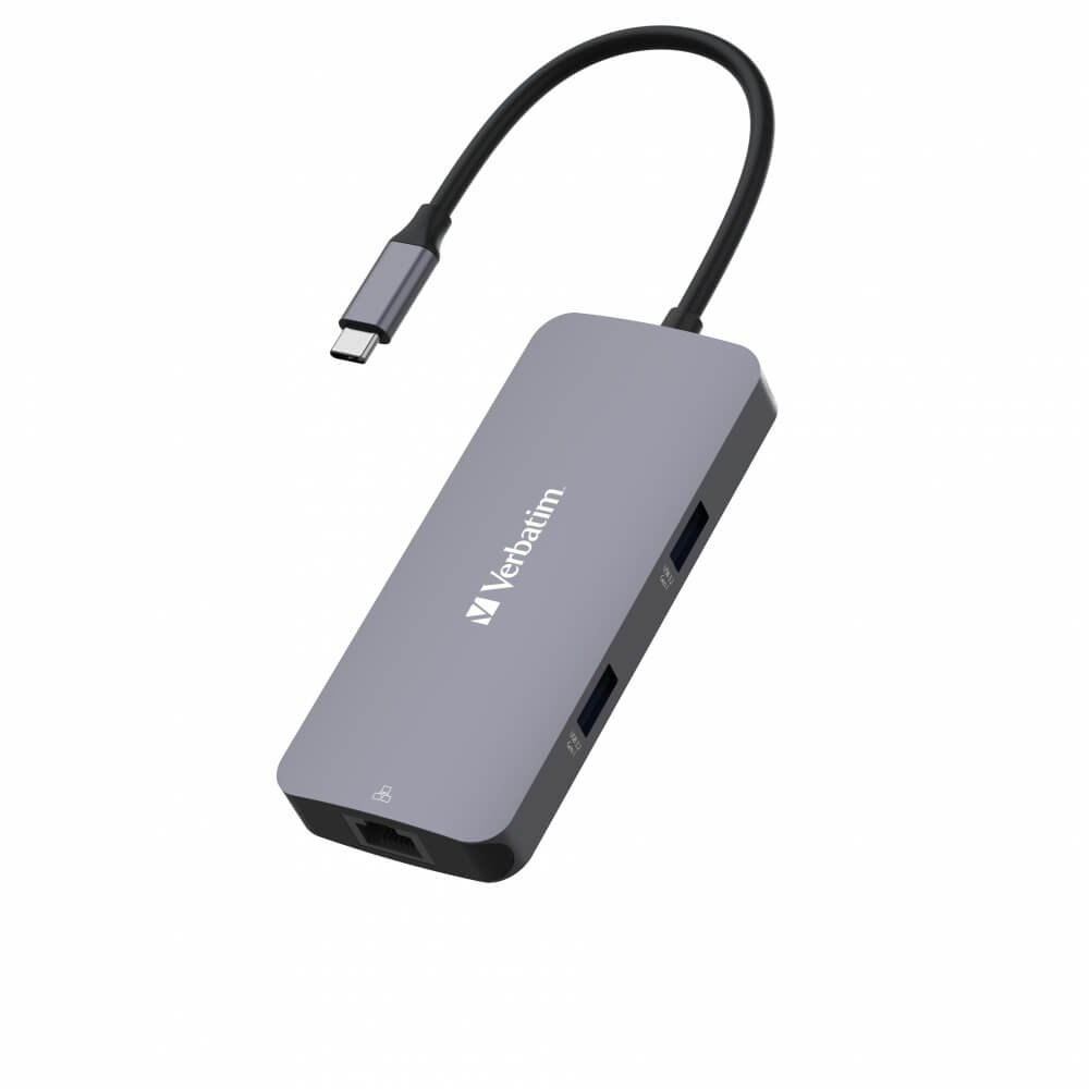 Verbatim USB-C Pro Multiport Hub (32150) — detail view