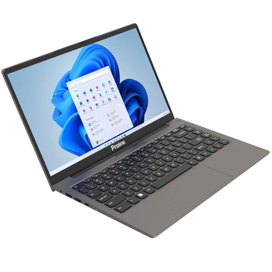 Proline V146 Notebook PC – Core i7-1065G7 / 14.1″ HD / 8GB RAM / 256GB SSD / Win 11 Home / Grey (V146I78256K) image 2