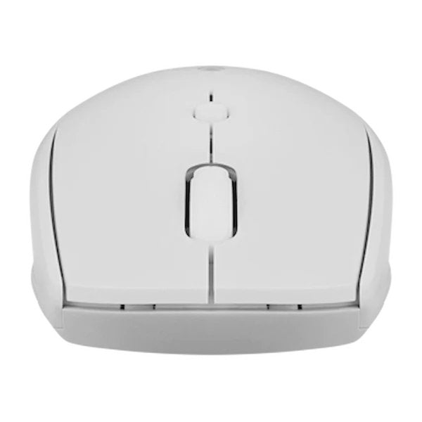 Volkano Talc Wireless Mouse – White (VK-20197-WT) — rear view