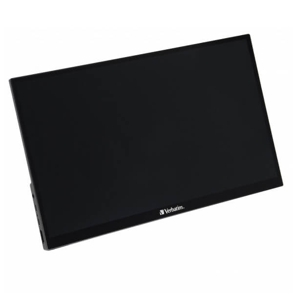 Verbatim 14″ Full HD Portable Touchscreen Monitor (49591) — side view