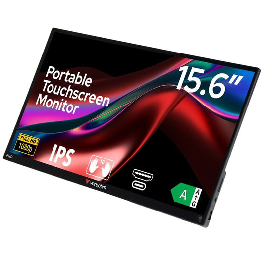 Verbatim 15.6″ Full HD Portable Touchscreen Monitor (49592) image 2