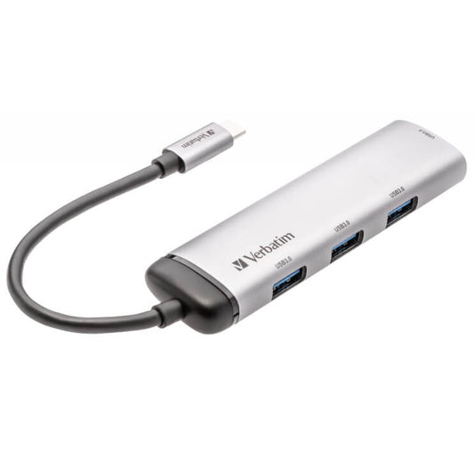 Verbatim USB-C Multiport USB 3.2 Gen 1 Hub (49147) image 1