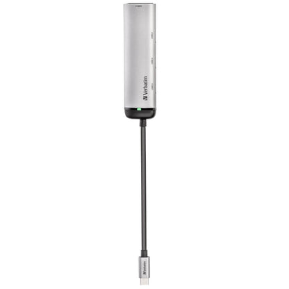 Verbatim USB-C Multiport USB 3.2 Gen 1 Hub (49147) — side view