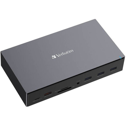 Verbatim USB-C Pro 15 Port Docking Station with 256GB SSD (32174) image 1