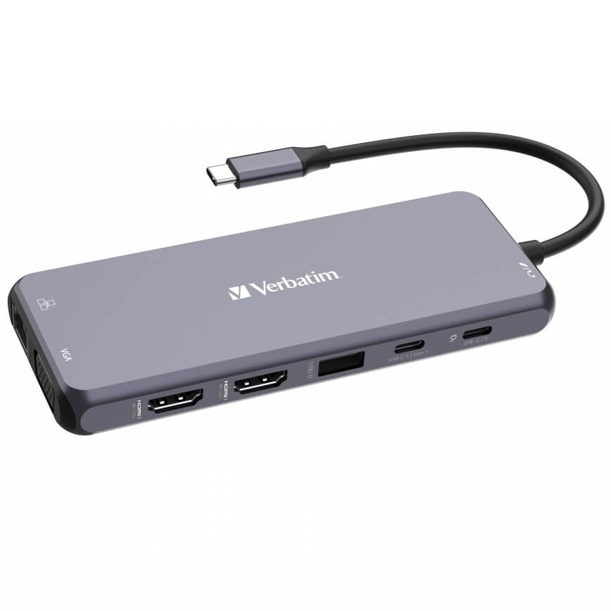 Verbatim USB-C Pro Multiport Hub – CMH-14 (32154)