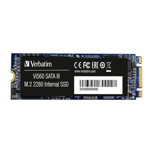 Verbatim Vi560 S3 256GB SATA III M.2 2280 Solid State Drive (49362) image 1