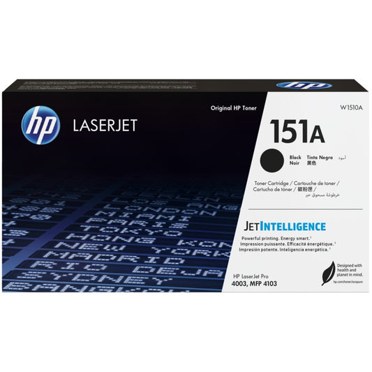 Genuine HP 151A Black LaserJet Toner Cartridge (W1510A) image 1