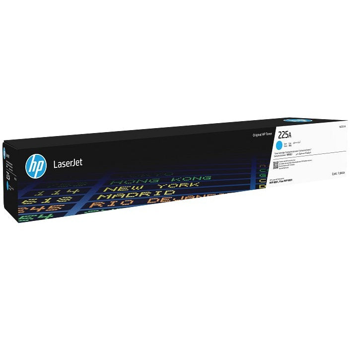 HP 225A Cyan LaserJet Toner Cartridge (W2251A) image 1