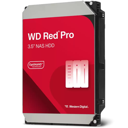 WD Red Pro NAS 12TB 3.5″ Hard Drive (WD121KFBX) image 1