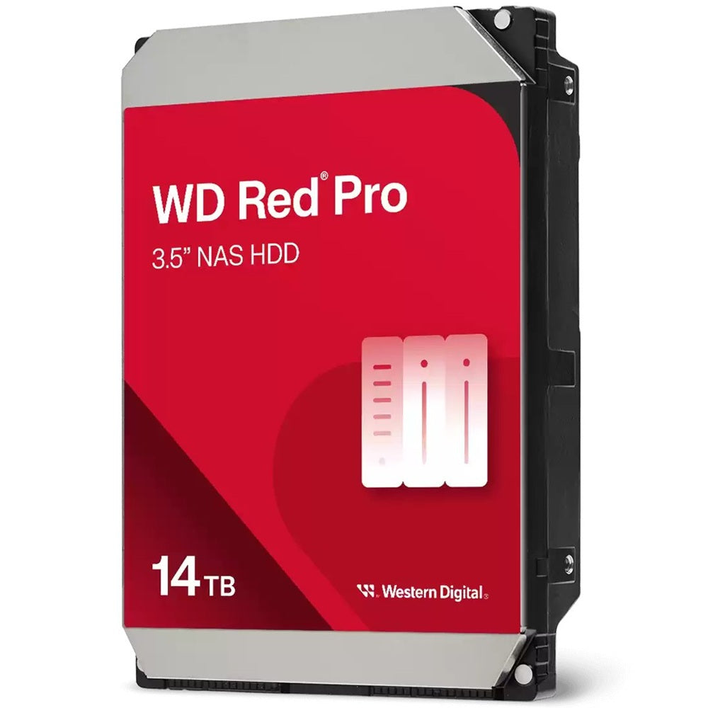 WD Red Pro 14TB 3.5-inch NAS Hard Drive (WD142KFGX) image 1