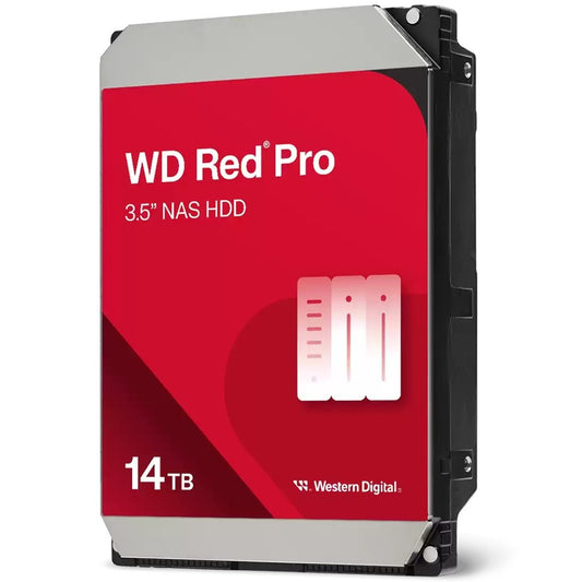 WD Red Pro 14TB 3.5-inch NAS Hard Drive (WD142KFGX) image 1