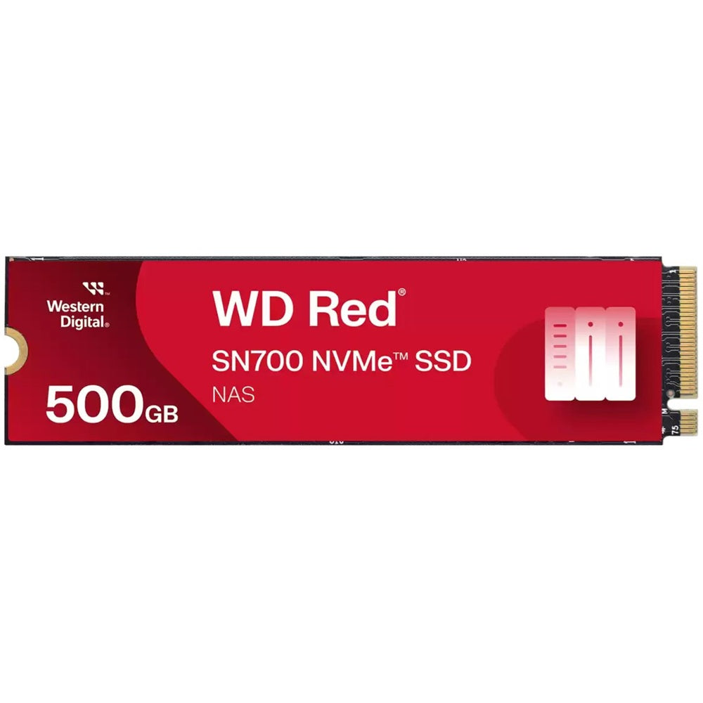 WD Red SN700 500GB M.2 2280 PCIe Gen3 x4 NVMe Solid State Drive (WDS500G1R0C) image 1