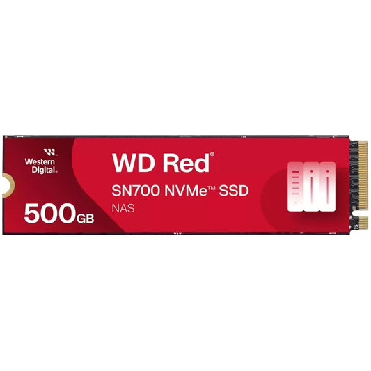 WD Red SN700 500GB M.2 2280 PCIe Gen3 x4 NVMe Solid State Drive (WDS500G1R0C) image 1