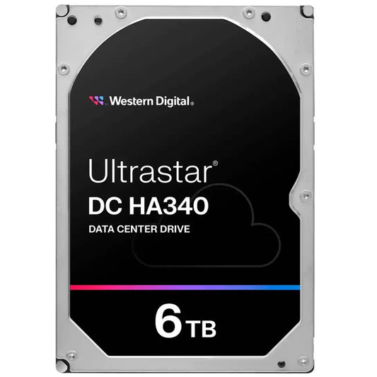 WD Ultrastar HA340 6TB 3.5-inch Data Center Drive (0B47077) image 1