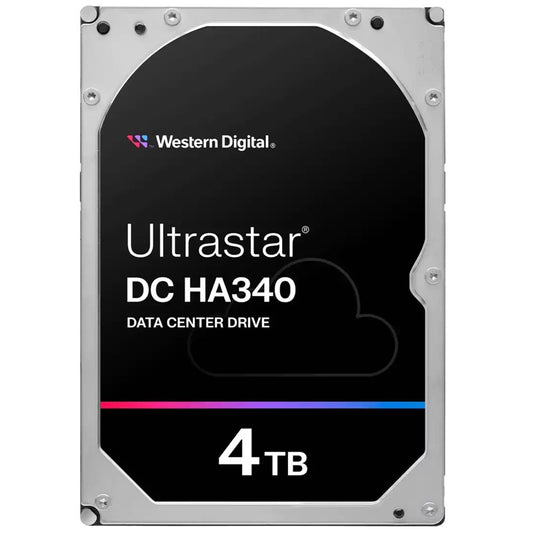 WD Ultrastar HA340 4TB 3.5-inch Data Center Drive (0B47076) image 1