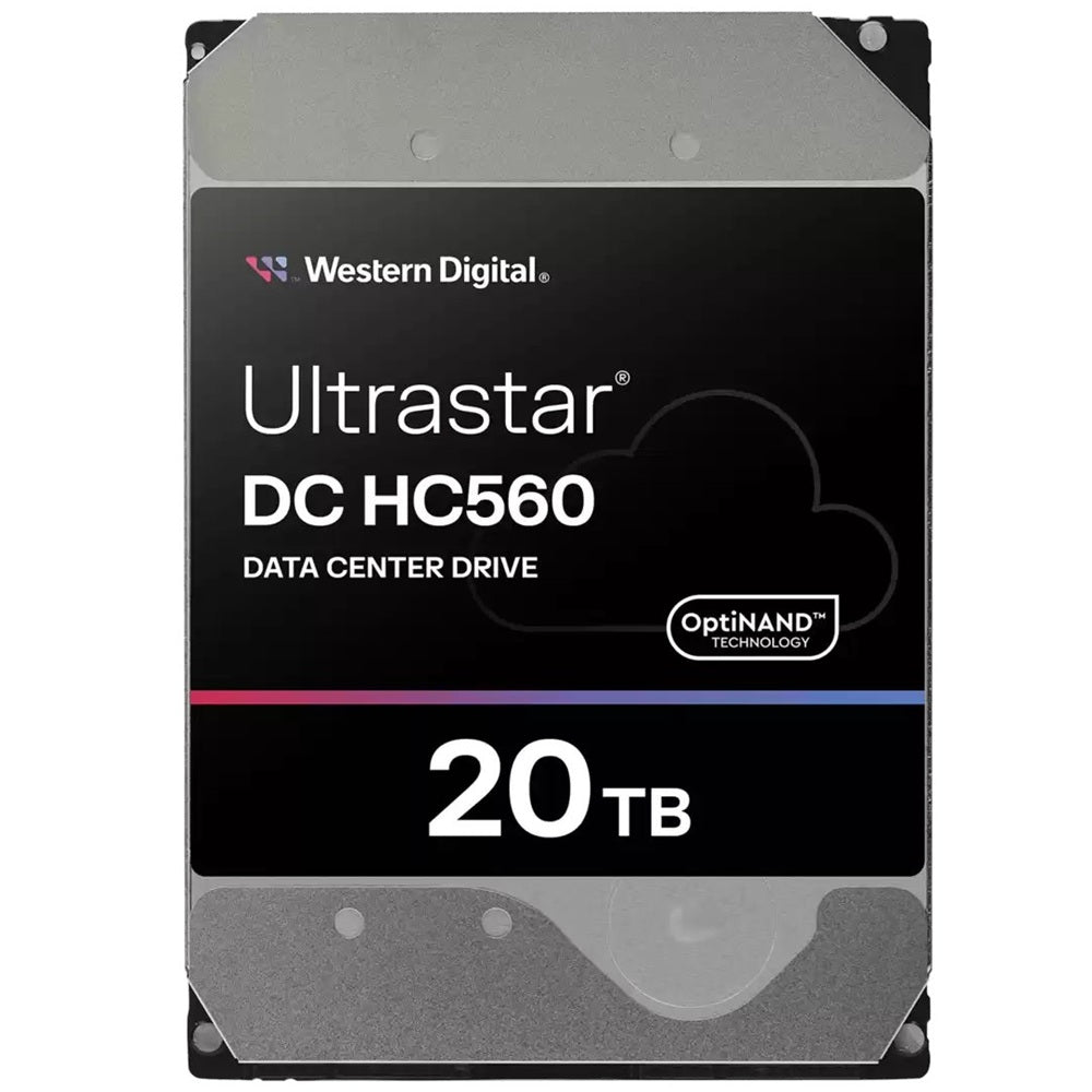 WD Ultrastar HC560 20TB 3.5-inch SE Data Center Drive (0F38785) image 1