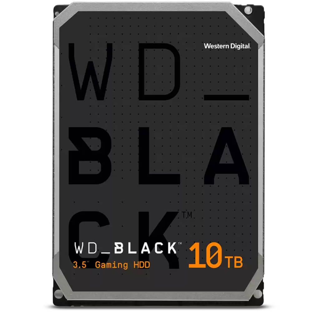 WD BLACK 10TB 3.5″ Desktop Gaming Hard Drive (WD101FZBX) image 1