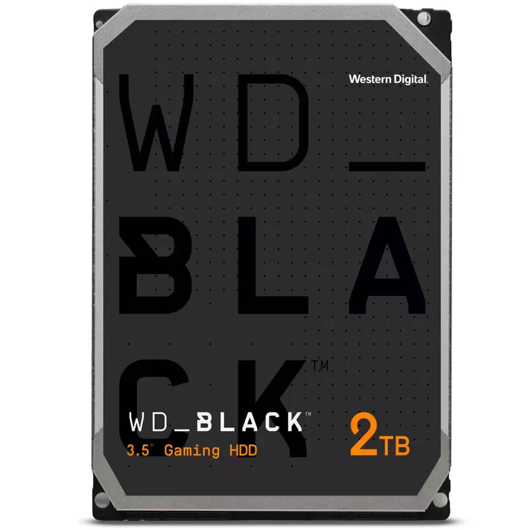 WD BLACK 2TB 3.5″ Desktop Gaming Hard Drive (WD2003FZEX) image 1