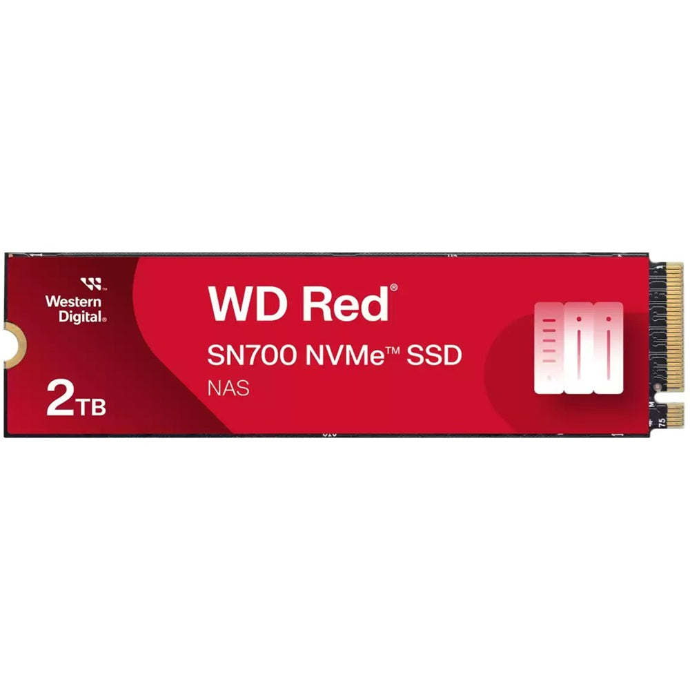 WD Red SN700 2TB M.2 2280 NVMe NAS Solid State Drive (WDS200T1R0C) image 1