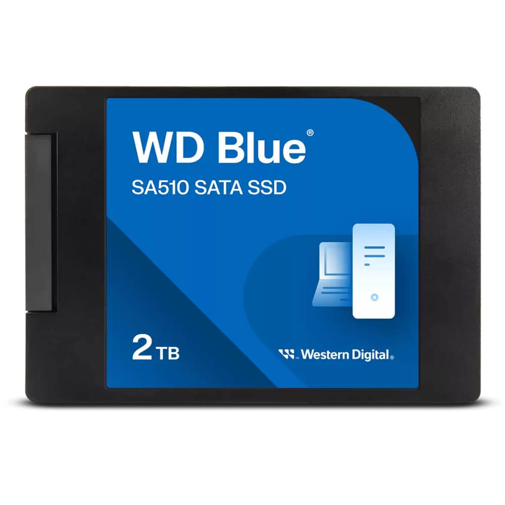 WD Blue SA510 2TB SATA 2.5-inch Solid State Drive (WDS200T3B0A) image 1