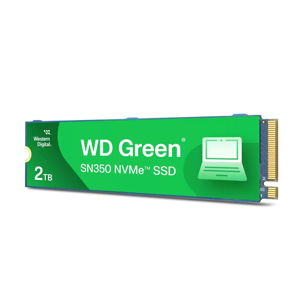 WD Green SN350 2TB M.2 2280 QLC PCIe NVMe Gen3 Solid State Drive (WDS200T3G0C) image 2