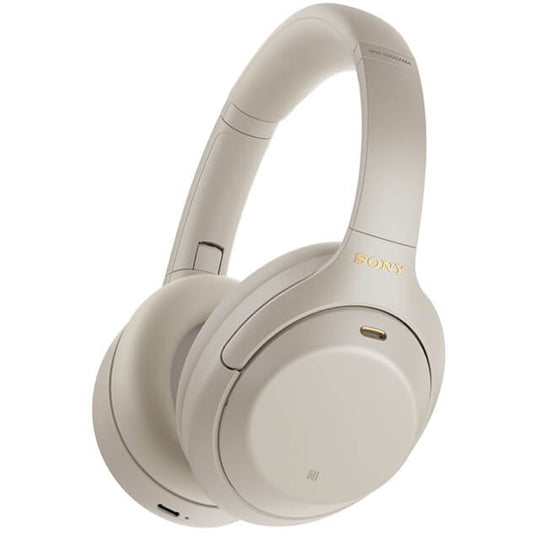 Sony WH-1000XM4 Wireless Noise Cancelling Headphones – Platinum Silver image 1