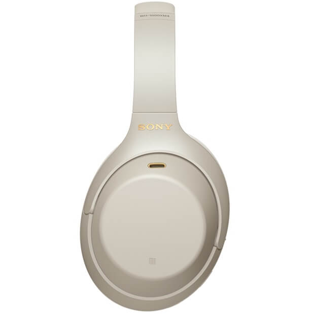 Sony WH-1000XM4 Wireless Noise Cancelling Headphones – Platinum Silver image 3