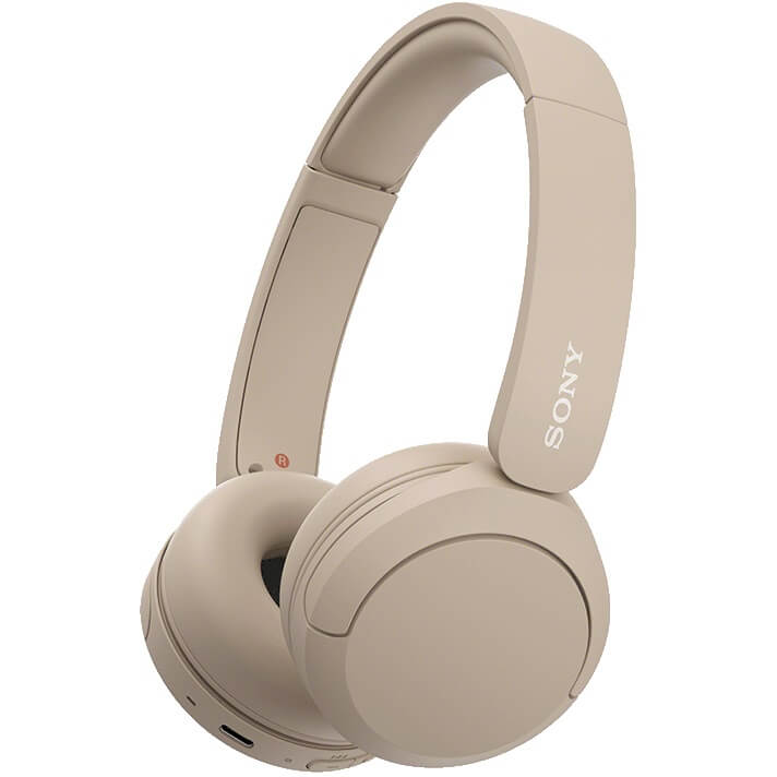 Sony WH-CH520 Wireless Headphones – Beige image 1