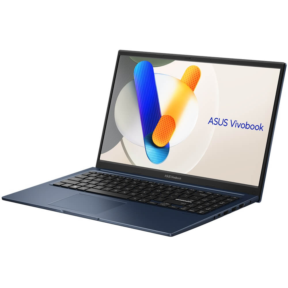 ASUS Vivobook 15 X1504 Notebook PC – Core 5 120U / 15.6″ FHD / 16GB RAM / 512GB SSD / Win 11 Home / Quiet Blue (X1504VAP-I516