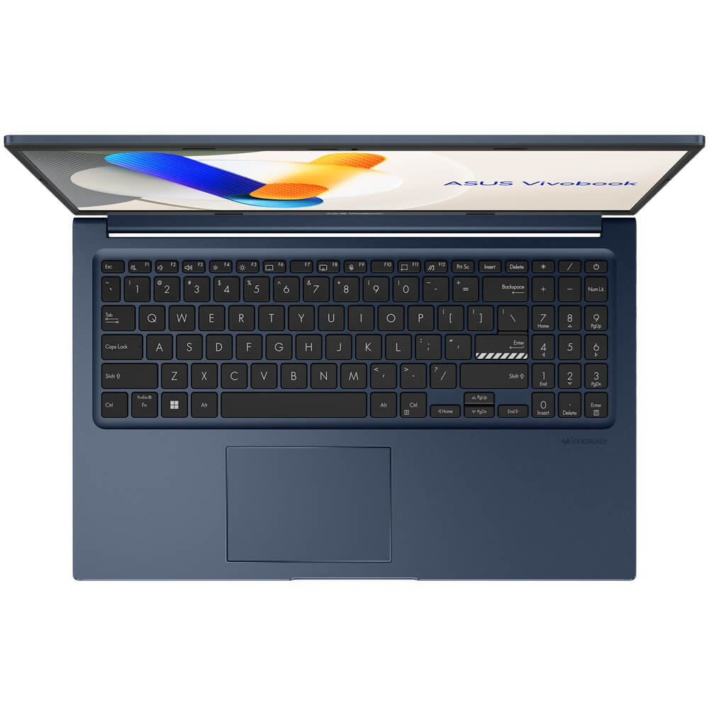 ASUS Vivobook 15 X1504 Notebook PC – Core 7 150U / 15.6″ FHD / 16GB RAM / 1TB SSD / Win 11 Home / Quiet Blue (X1504VAP-I71610