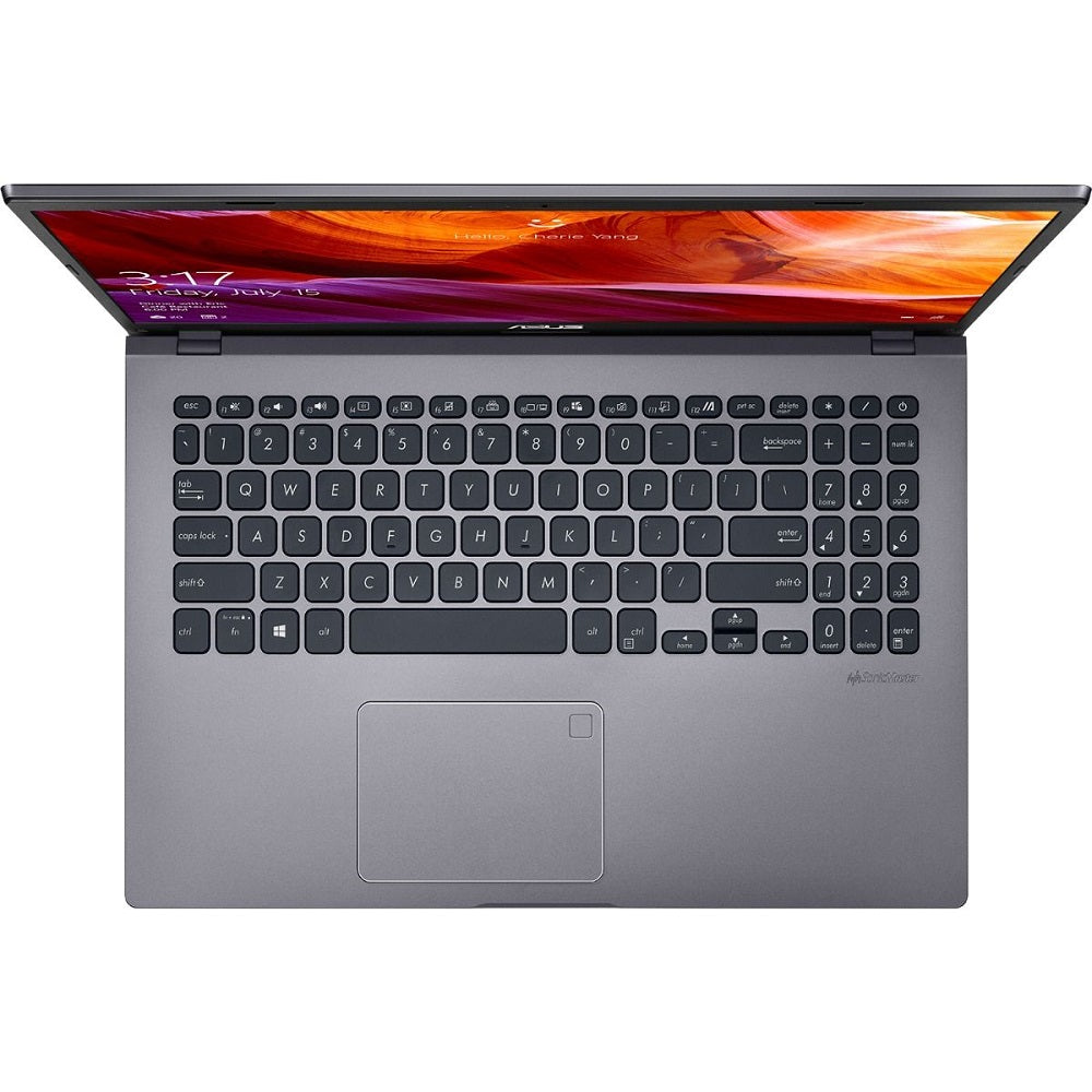 ASUS X509JA 15 Notebook PC – Core i5-1035G1 / 15.6″ HD / 8GB RAM / 1TB HDD / Win 10 Home / Slate Grey (X509JA-I581GT) — front