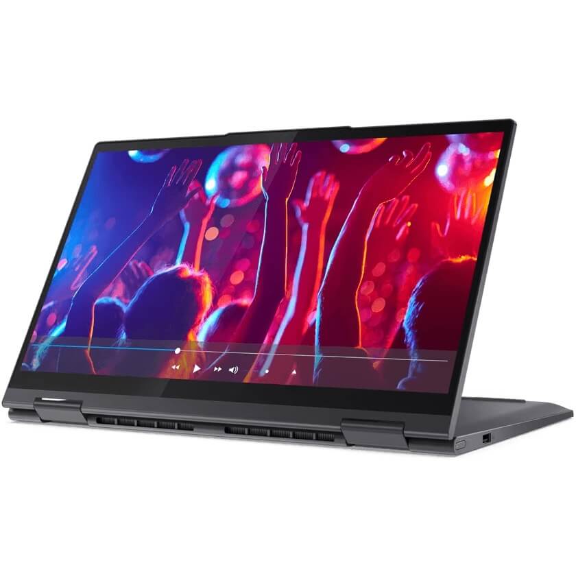Lenovo Yoga 7 14ACN6 Notebook PC – Ryzen 5-5600U / 14.0″ FHD Touch / 8GB RAM / 512GB SSD / Win 11 Home / Slate Grey (82N70061