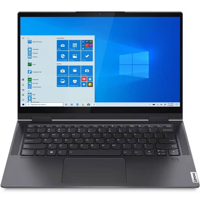 Lenovo Yoga 7 14ACN6 Notebook PC – Ryzen 5-5600U / 14.0″ FHD Touch / 8GB RAM / 512GB SSD / Win 11 Home / Slate Grey (82N70061