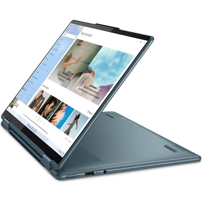 Lenovo Yoga 7 14IAL7 Notebook PC – Core i7-1260P / 14.0″ 2.8K Touch / 16GB RAM / 1TB SSD / Win 11 Pro / Stone Blue (82QE00D5S