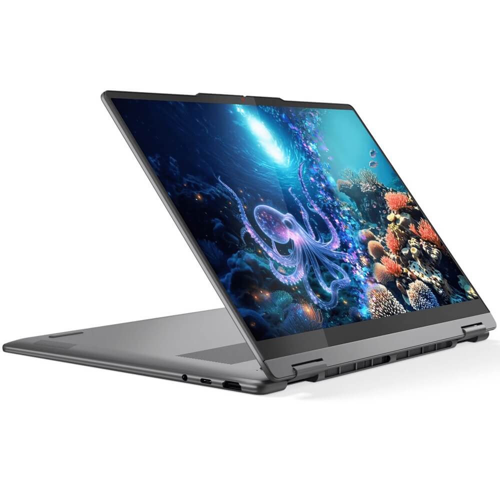 Lenovo Yoga 7i 2-in-1 14ILL10 Notebook PC – Core Ultra 7 256V / 14″ WUXGA Touch / 16GB RAM / 1TB SSD / Win 11 Pro / Luna Grey