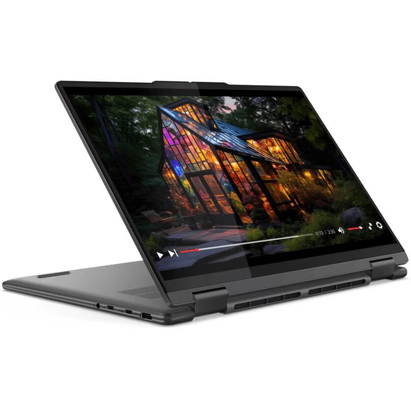 Lenovo Yoga 7 2-in-1 14IML9 Notebook PC – Core Ultra 7 155U / 14″ WUXGA Touch / 16GB RAM / 1TB SSD / Win 11 Pro / Storm Grey 
